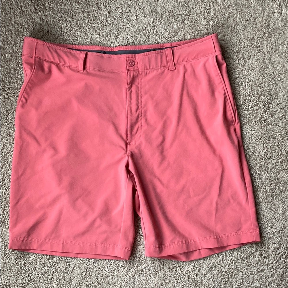 Grand Slam Men's Coral Shorts